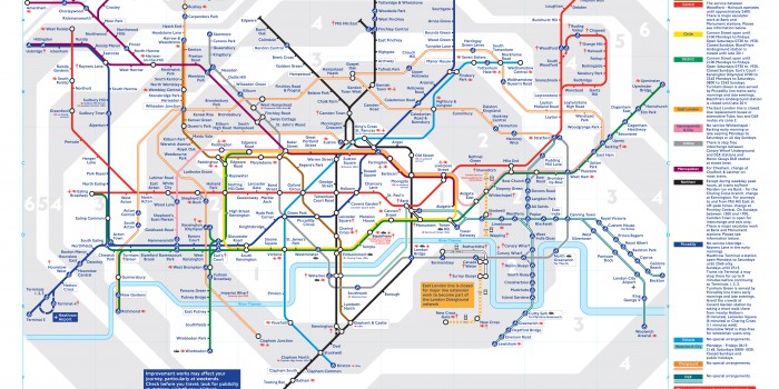 Standard Tube map